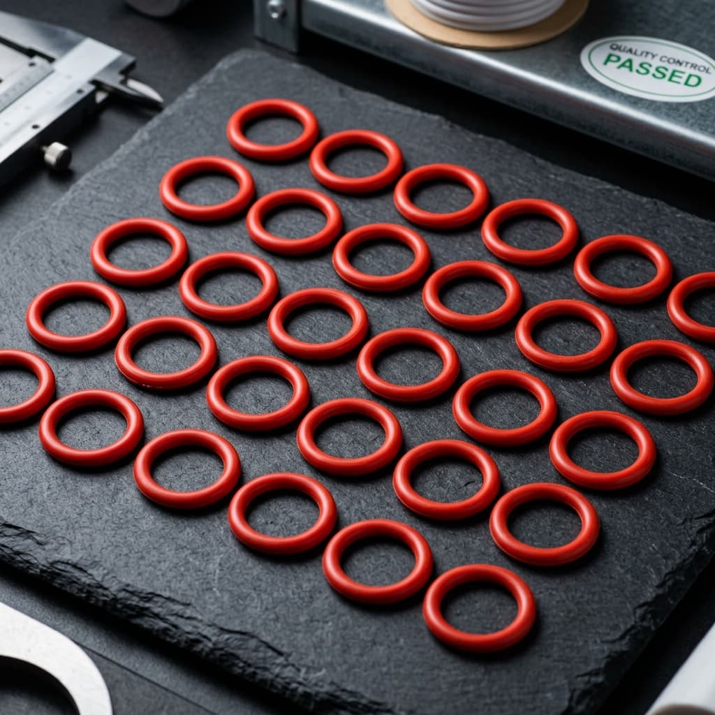Fire Retardant Silicone Rubber O-Rings